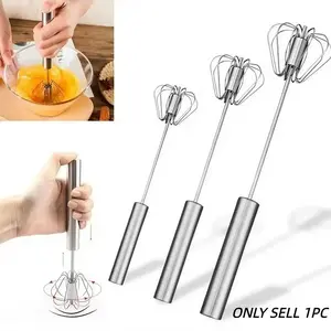 Wireless Handheld Mixer, 4-Speed Metal Whisk, Portable Cream and Egg Yolk Whipper, Kitchen Essential Utensils, Ergonomic Handle, Perfect Christmas Gift