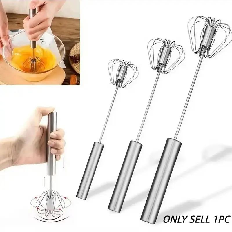 Wireless Handheld Mixer, 4-Speed Metal Whisk, Portable Cream and Egg Yolk Whipper, Kitchen Essential Utensils, Kitchen Gadgets, Ergonomic Handle, Egg Beater, Perfect Christmas Gift