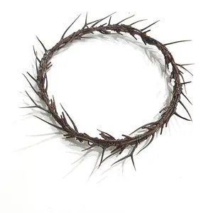 Crown of Thorns, Decorative Crown, Religious Easter Wreath Home Décor Tree Topper | Jesus Christ Wall Decor Christmas Christian Gifts