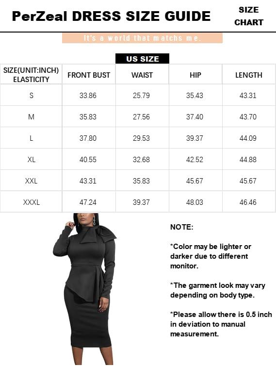 Women's Fashion Peplum Bodycon Long Sleeve Work Dresses Bow Club Ruffle Pencil Formal Cocktail Dress Chic Elegant Womenswear Breathable
