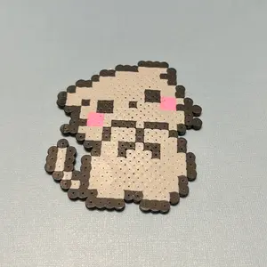 Cute Cat Perler for Hanging Decor made from Perler beads
