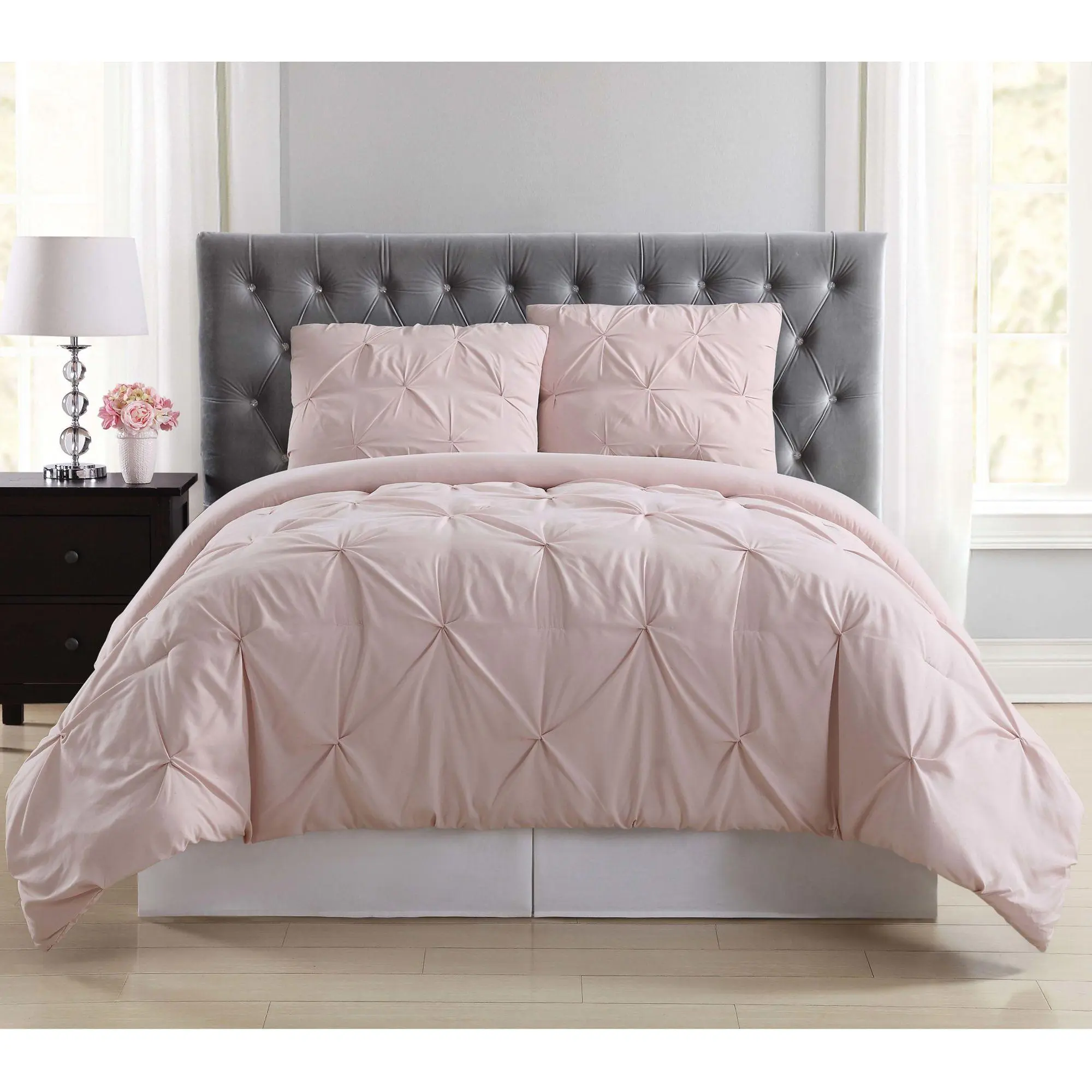 Truly Soft Pleated Full/Queen Comforter Set