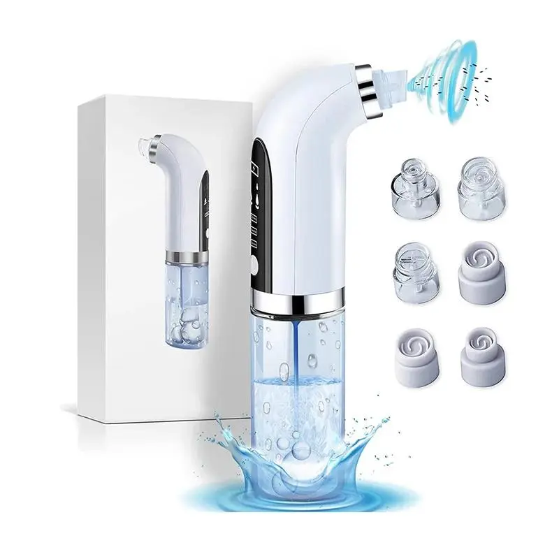 Advanced USB Facial Blackhead Remover, Electric Pore Cleansing Tool with Built-In Battery, Mother's Day Gift, New Beauty Device