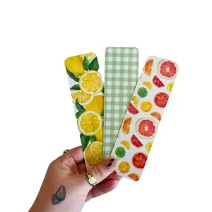 Citrus Grove Bookmark Set | Cottagecore Bookish Accessories | Handmade BookTok Gifts