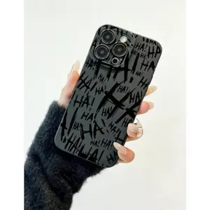 Slim Compatible With Iphone 16 Case - Joker Haha Design - Cool Case For Men - Superhero Villain Designer Cover - Slim And Flexible Gift For Birthday, Mother, Family, Friends, Boyfriend, Girlfriend