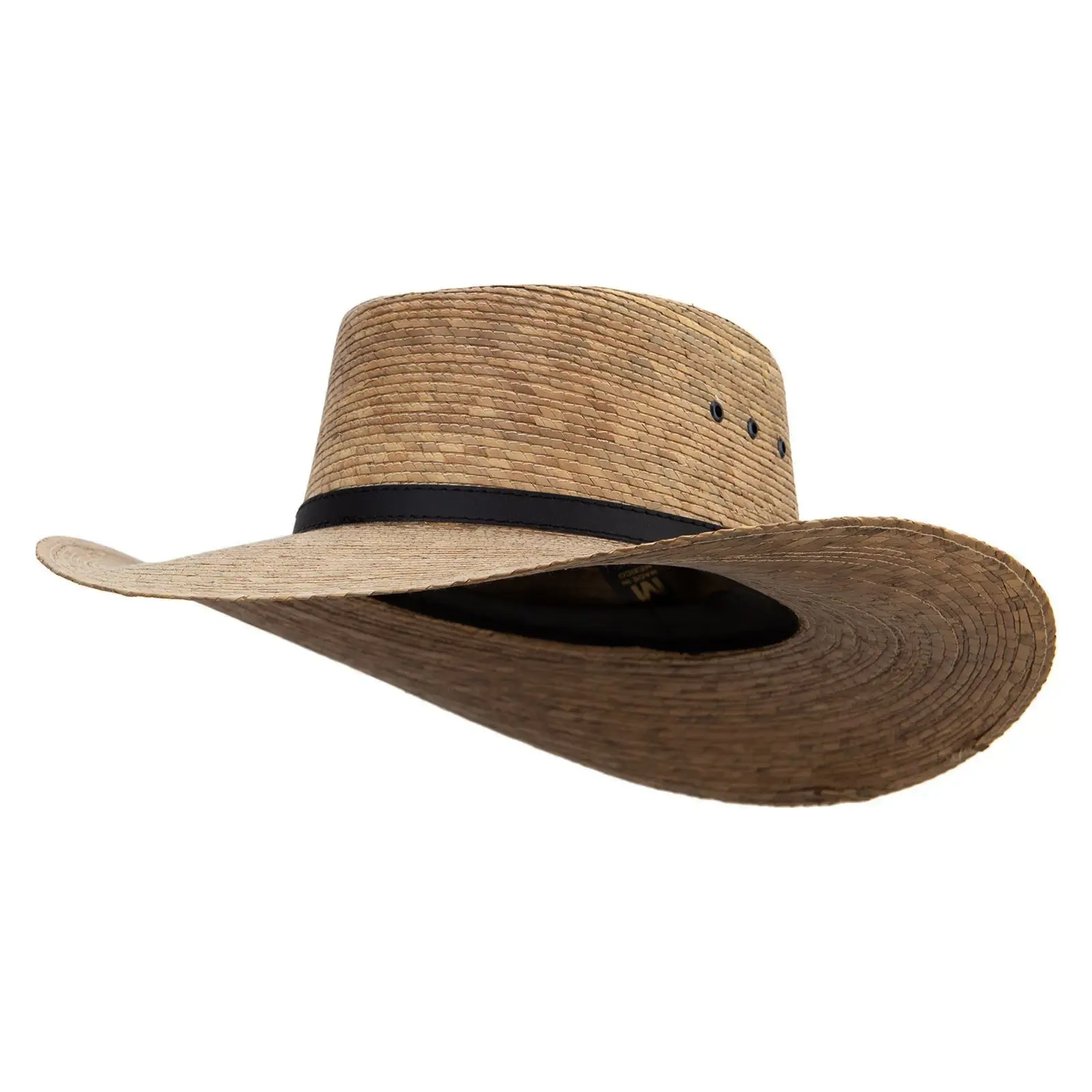 Men's Palm Braid Gambler Hat
