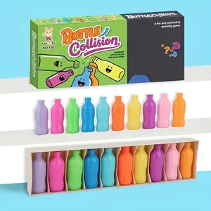 21-Piece Color Challenge Bottle Puzzle Stress Relief Game Set, Memory & Logic Training, Cognitive Development, Fun Gaming, Logic Challenges, Perfect for Family Gatherings, Birthdays, Halloween Parties, Team Activities