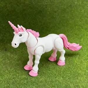 Flexi Unicorn Figurine,3D Printed Magical Creature, Fantasy Animal,Gift Toy Home Decor ,Articulated Unicorn Figurine