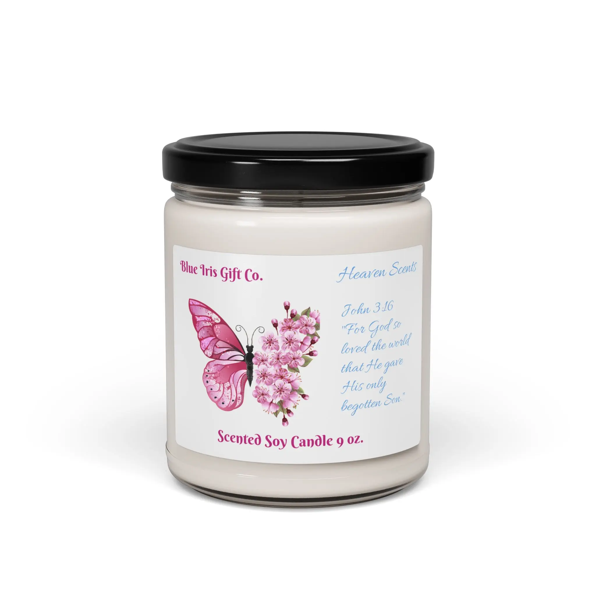 Heaven's Scents | All Natural Scented Soy Candle | John 3:16
