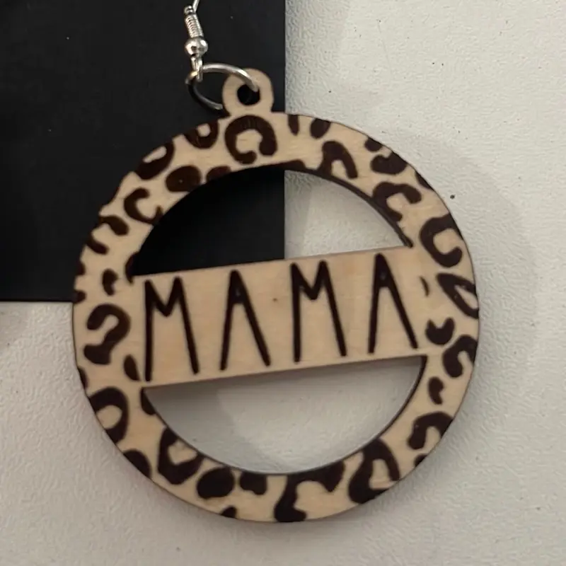 Leopard Mama Earrings