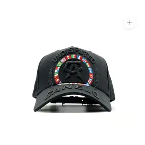 Dandy Hats x Canelo Limited Edition Streetwear Snapback – Black Unisex Adjustable Hat with Bold Championship Inspired Design men woman baseball cap