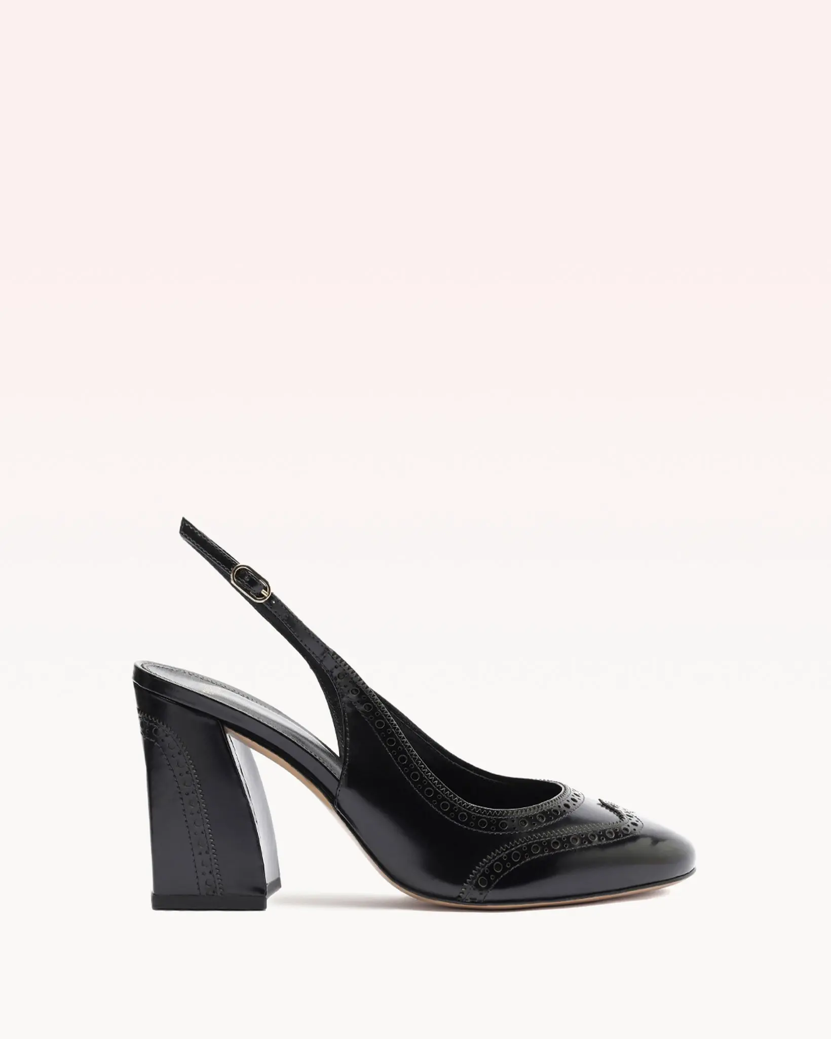 Slingback Brogue 85 Black