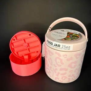 Hydrapeak Food Jar 25 oz Insulated with Inserts