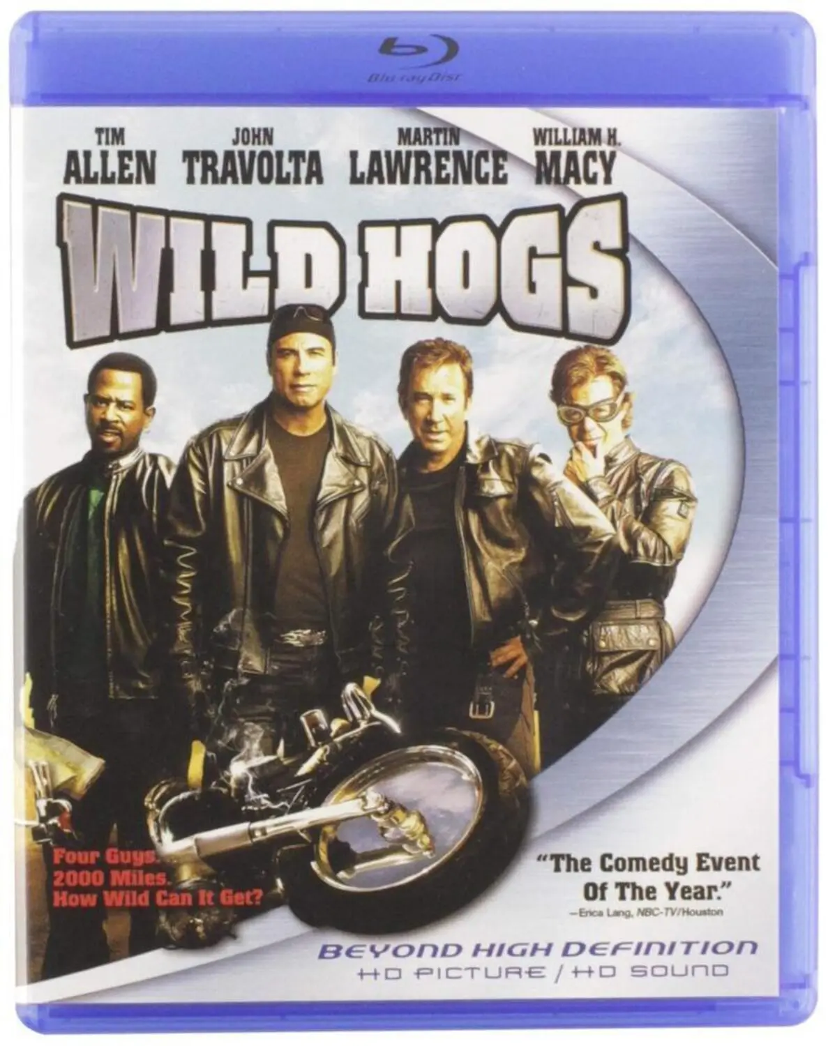 Wild Hogs  [BLU-RAY MOVIE] Ac-3/Dolby Digital, Dolby, Dubbed, Subtitled, Widescreen