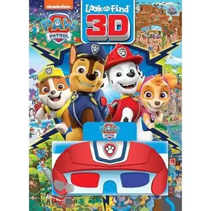 Nickelodeon Paw Patrol: Look and Find 3D -- Pi Kids - Hardcover