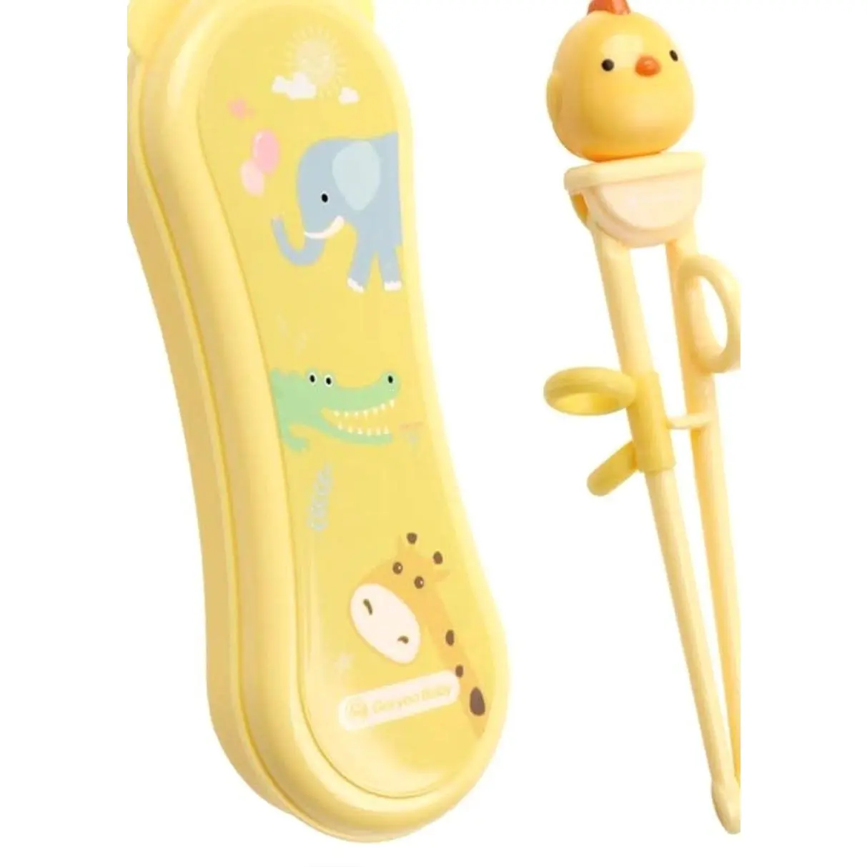Kids Chopsticks - Made of High Quality Food Grade Material - Great Chopsticks for Kids - Includes Sturdy and Practical Portable Box