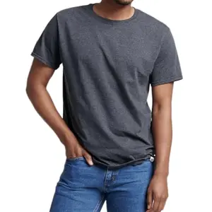 Russell Athletic Men's Dri-Power Cotton Blend Short Sleeve Tees, Moisture Wicking, Odor Protection, UPF 30+, Black Menswear