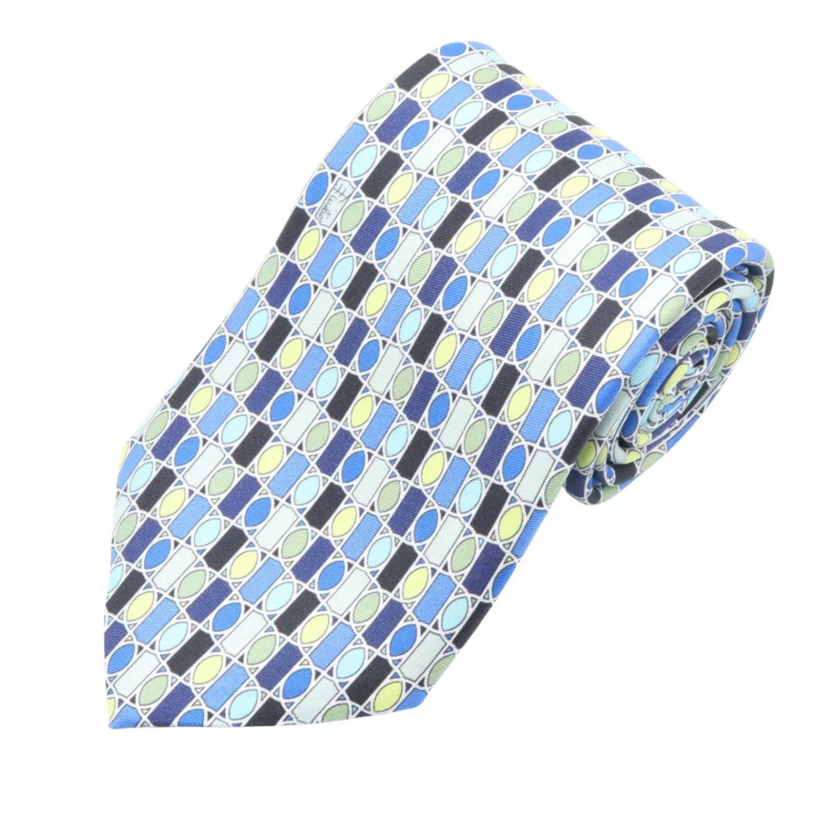 Pre-owned pucci Silk Small Leather Goods Emilio Tie