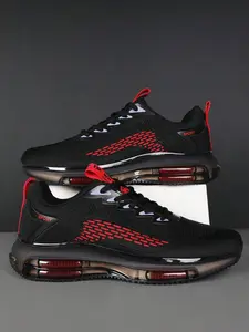 Men's Knitted Upper Breathable Height-Enhancing Shock-Absorbing Sports Shoes Are sneakers  wag running  gear Trainer Runner mesh upper brooks  glycerin  max