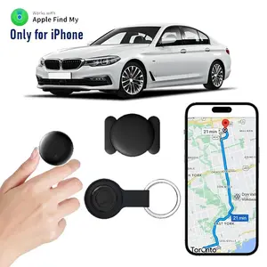 Weatherproof Magnetic GPS Tracker,，Mini GPS Locator AntiLost Alarm Wallet Keychain Smart Tag Tracer Keychain Dog Pet Child Tracker Key Finder
