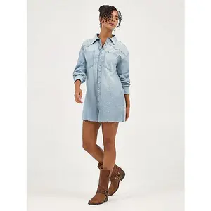 Wrangler Punchy Snap Up Romper