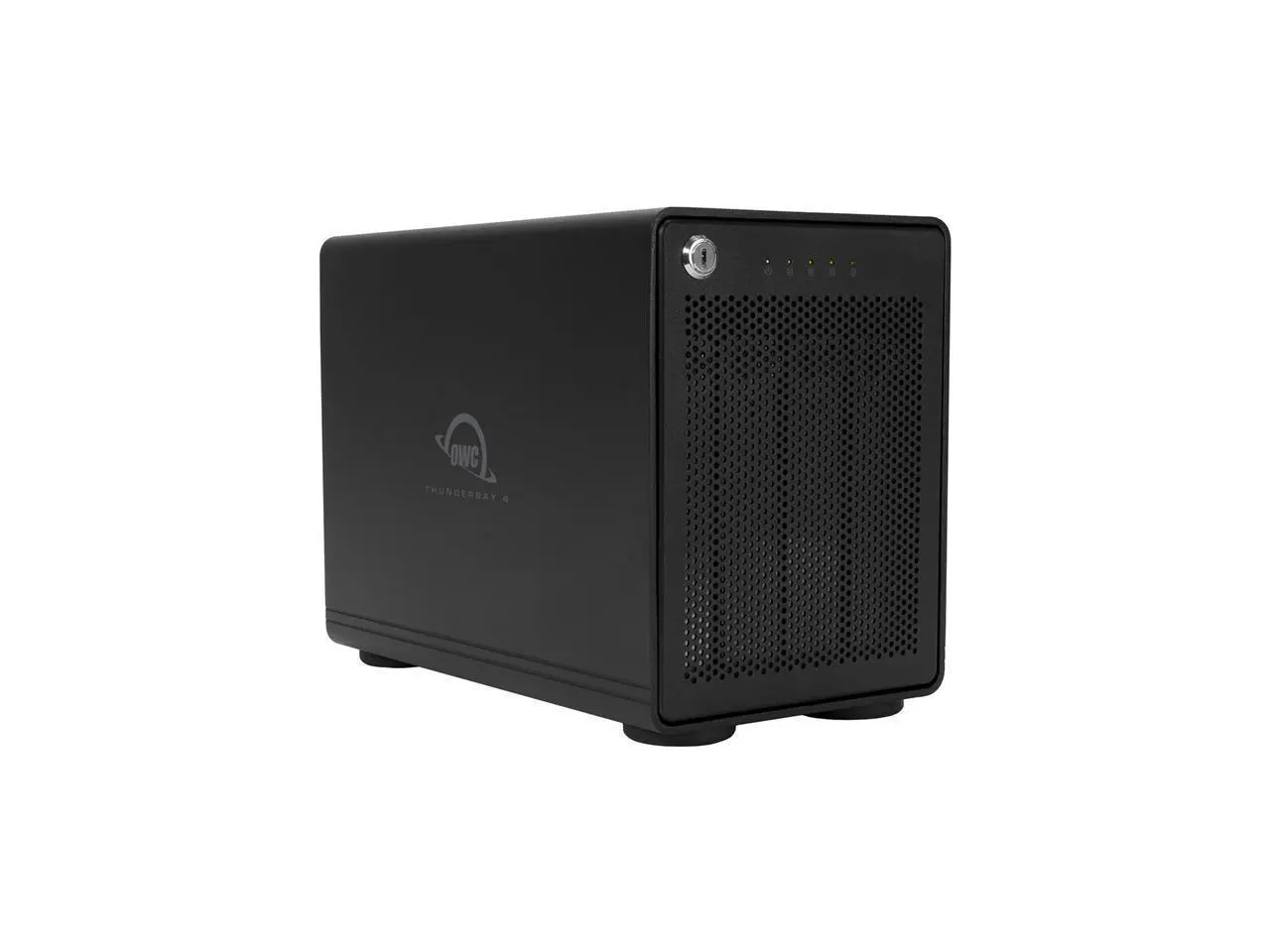 OWC ThunderBay 4 Four-Bay Storage Enclosure -RAID-5 Ready with Cable -  Four 3.5-inch or 2.5-inch SATA Drives (No HDD included)
