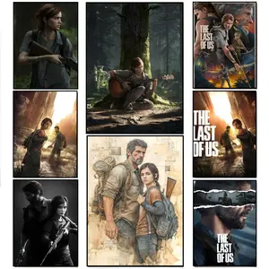Post-Apocalyptic Classic The LLast of Us Poster HD Printed Poster With Ultra-clear Resolution Waterproof And Moisture-proof Suitable For Bedroom Living Room Bar Restaurant Cafe Wall Decoration As Gift