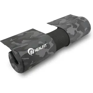 Barbell Squat Pad with Thick Nylon Padding, Hip Thrust Pad for Squats, Lunges, Neck Shoulder Squat Pad for Olympic or Standard Bars