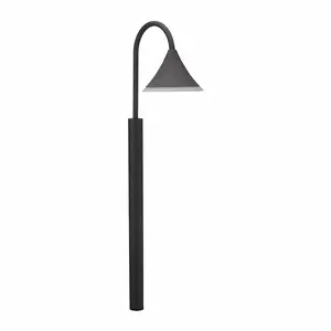 Westgate Mfg Bell Path Light, 10W, 3000K, 12VAC/DC, 31 In., Bronze, LAL-12V-130-31-30K-BR