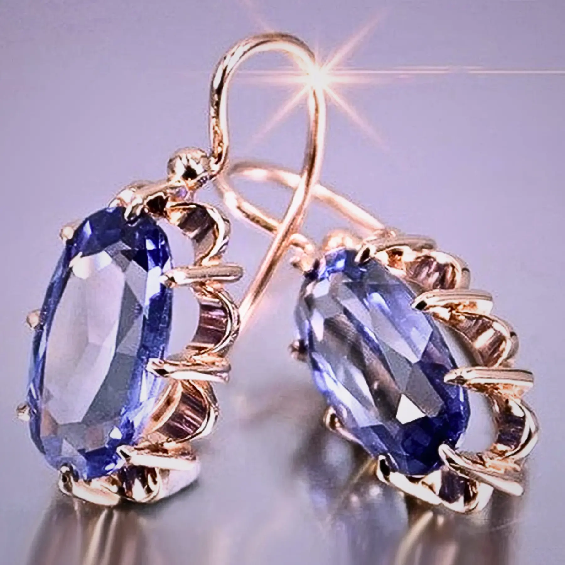 Elegant Women’s Crystal Zirconia Earrings, Sparkling Jewelry Gift For Party, Date Night & Celebration Wear