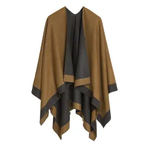 Women's Shawl Wrap Poncho Ruana Cape Cardigan