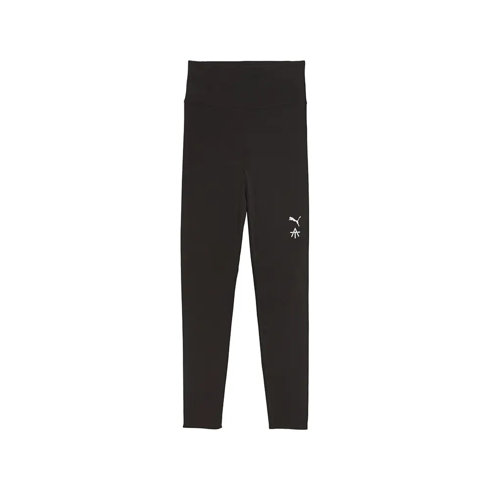 PUMA Womens X Alex Toussaint Shapeluxe High Waist 78 Athletic Leggings Casual - Black