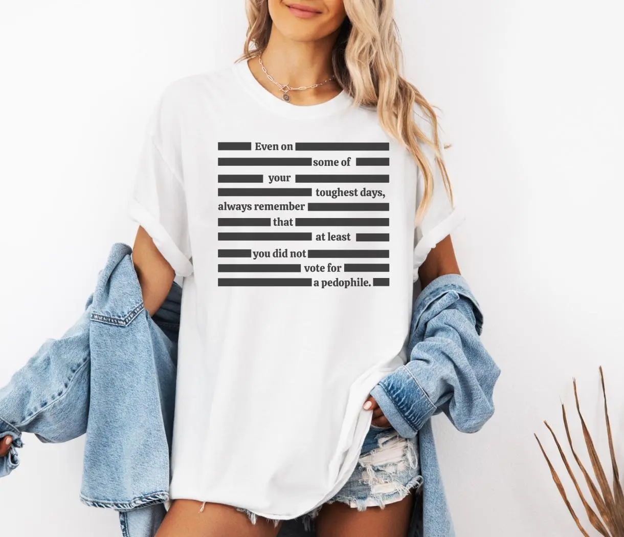Redacted Epstein Files T-Shirt, Anti-Trump Shirt, Comfort Colors Tee, Release the Files, Subtle Anti-MAGA, Full Color Range, Find Your Perfect Shade, Full Color Selection, Pick Your Favorite