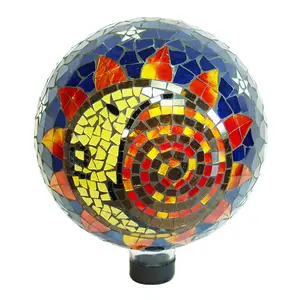 10" Sun-Moon Mosaic Gazing Globe
