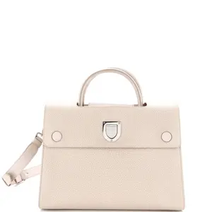 Pre-owned Dior Leather Top Handle Bags Christian Diorever Bag Medium by Rebag