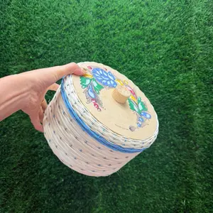 Plaster Tortilla Box 1 Kilo color Azul Turquesa (Set 1 Piece).