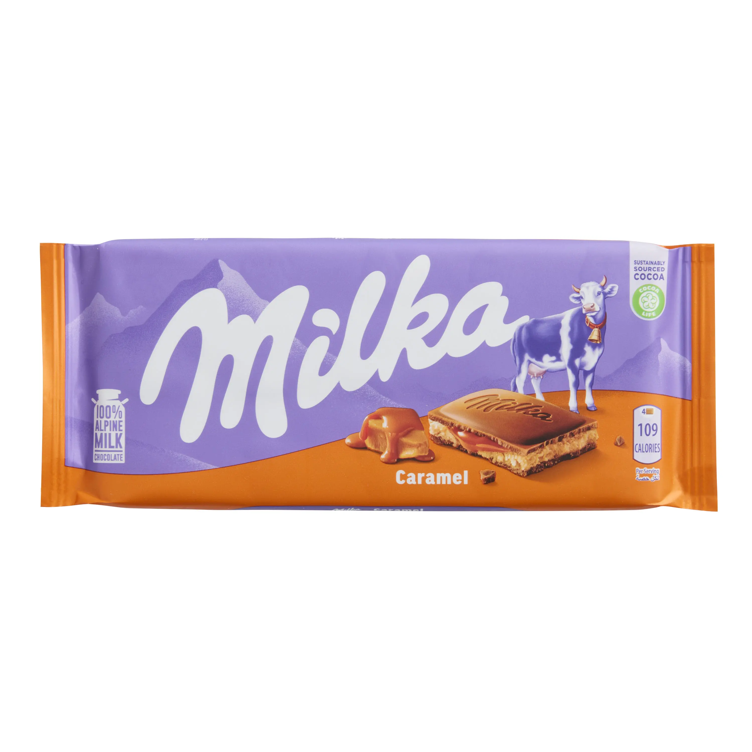 Milka Caramel Chocolate 100Gr Milka Caramel Chocolate 100Gr