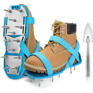 Hardware supplies Lawn Aerator Shoes for Grass - Pre-Assembled Grass Aerator Shoes for Lawn - Soil Yard Aerator Tool for Aerating Patio Garden
