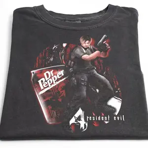 Retro Zombie Game Shirt – Y2K Gamer Graphic Tee Streetwear Fit