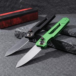 EDC Knife 440C sandblasted flat blade, suitable for cutting diced food in restaurants and peeling fruit