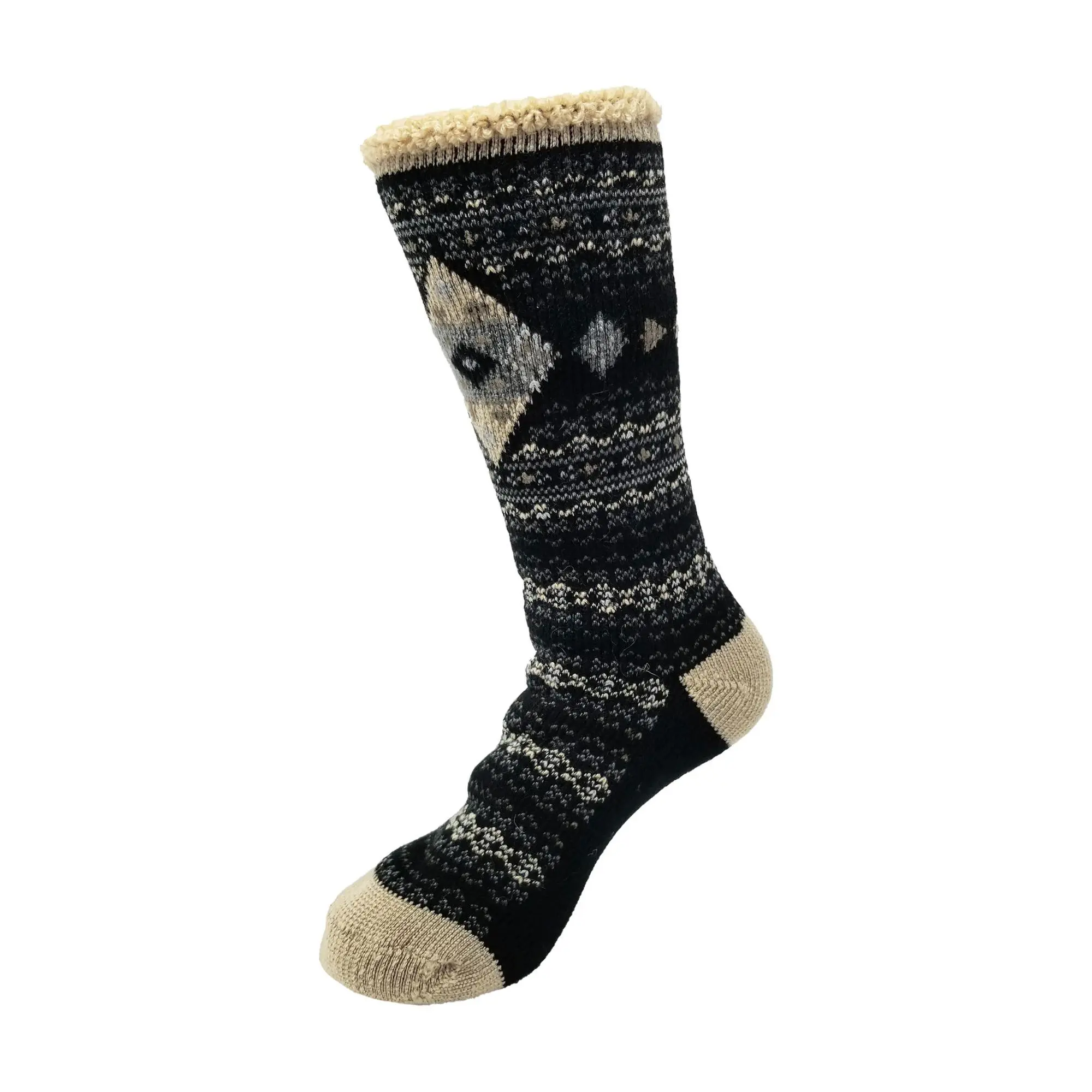Gaahuu Women's Diamond Fairisle Thermal Sock 2.7 Tog