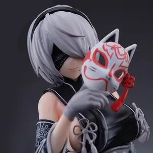 Game Figure 2B standing Action figures A2yorha figurine 9Syorha figure PVC model Adult Ornament Collection Model Toy Gift 21.5cm