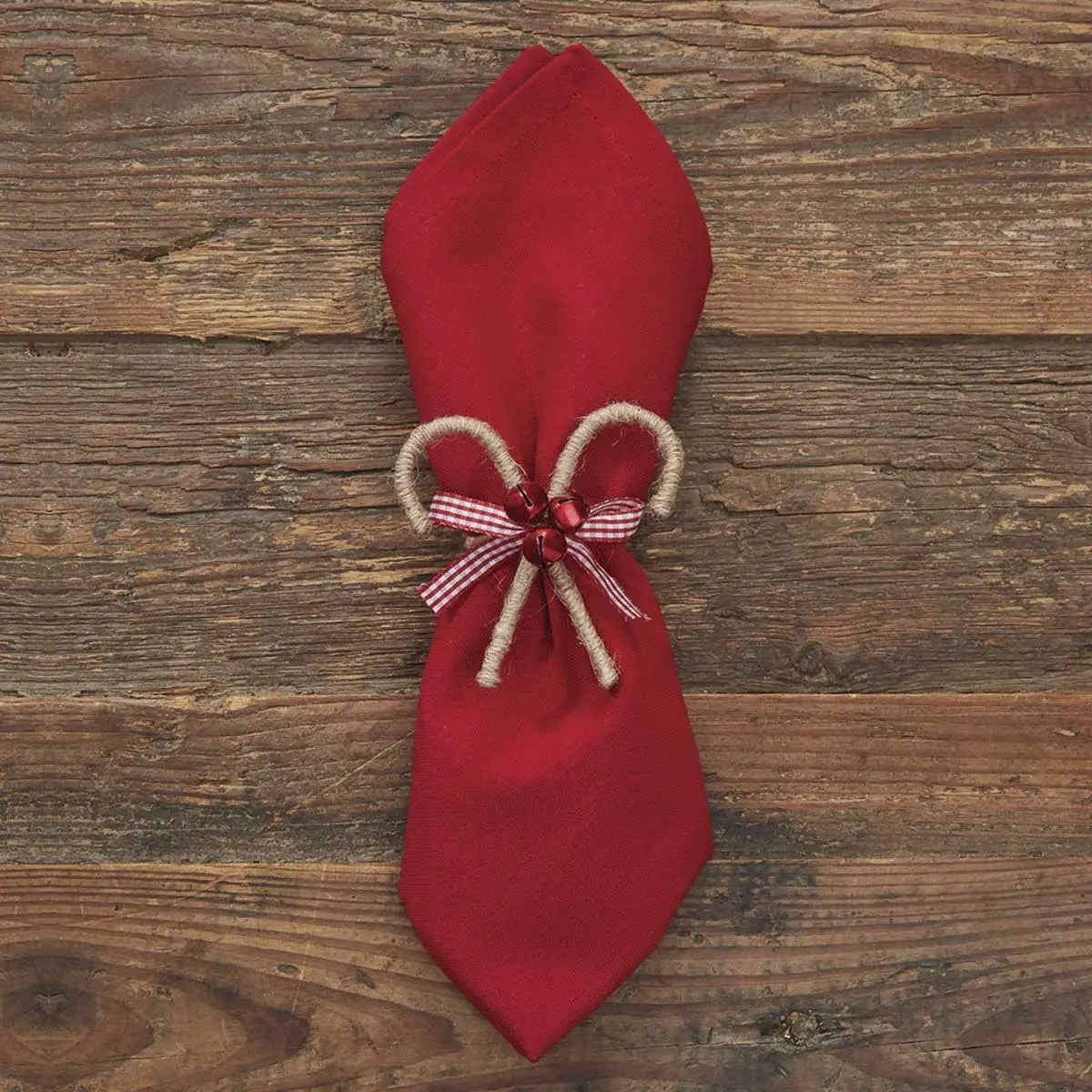 Holiday Cheer Candy Cane Napkin Rings