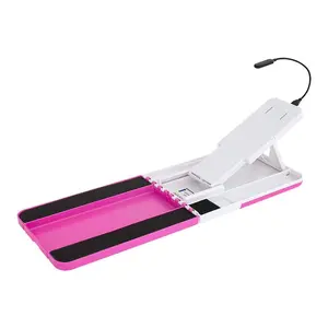 Professional Home Pedicure Kit - Includes Task Light - Paint Nails with Ease Using Pedi Assistant Tool - DIY for Women of All Ages (Pink))