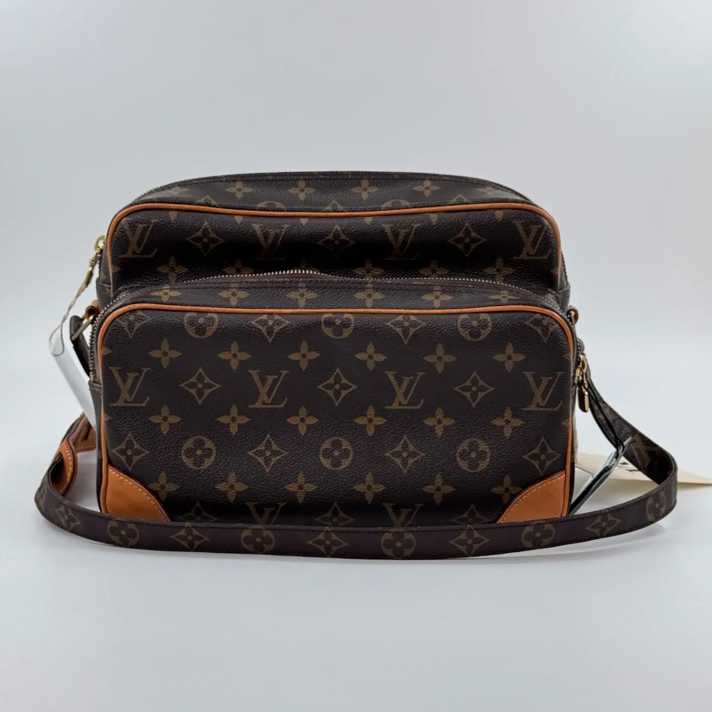Pre-owned Louis Vuitton canvas Crossbody Bags Reporter PM Monogram Crossbody Camera Bag #3537983546769506