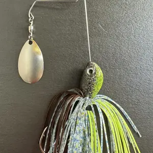 Basshalla Padslayer Assassin Spinnerbait - NON-TOXIC Zero Lead 100% Bismuth Head