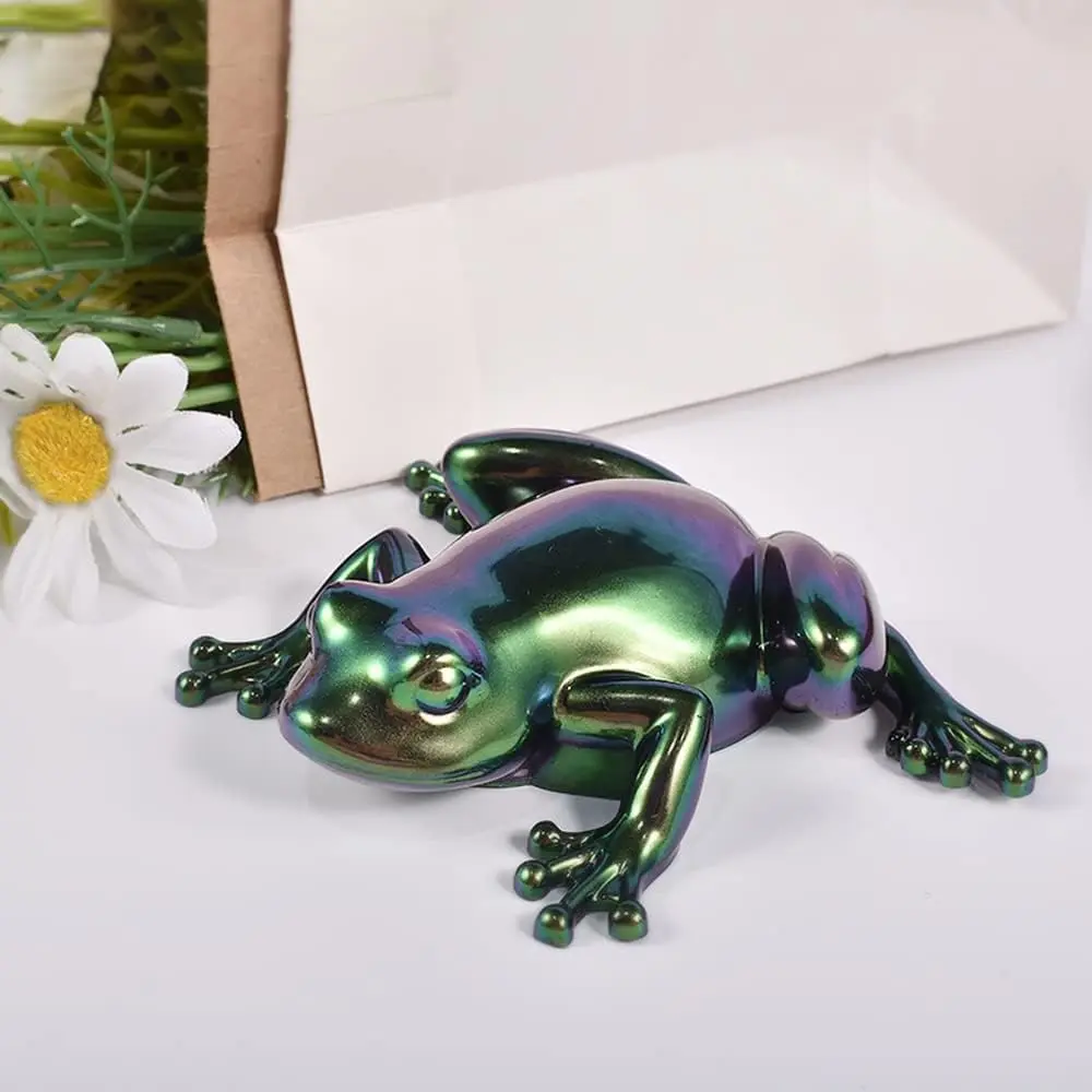 2PCS Frog Epoxy Resin Molds, DIY Animals Silicone Resin Mold, Valentine Anniversary Festival Gifts Desktop Ornament Home Decor