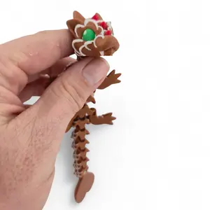 Cookie Baby Dragons – 3D Printed Articulated Fantasy Figurines | Sweet Dessert-Themed Collectibles by Cinderwing3D