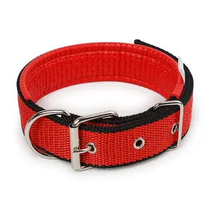Comfortable Pet Collar, Soft Leather Lining, Polyester Foam Padding, Non-Irritating Dog Collar, Ideal for Daily Use, Gentle on Neck