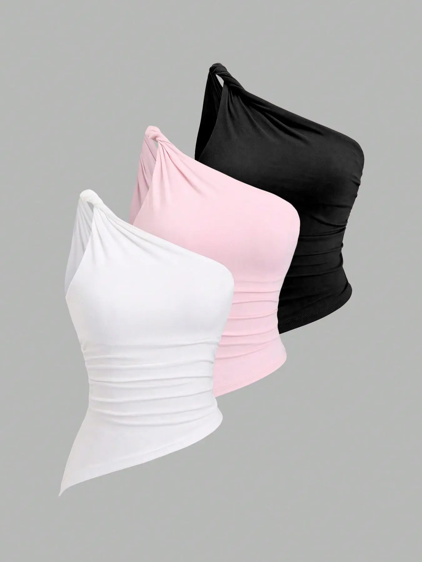 Asymmetrical tank top - TikTok Shop